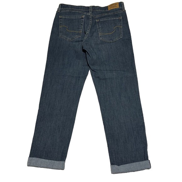Signature By Levi Strauss Mid-Rise Boyfriend Cuffed Jeans Women's 8 Waist Sz 29 - Picture 2 of 7